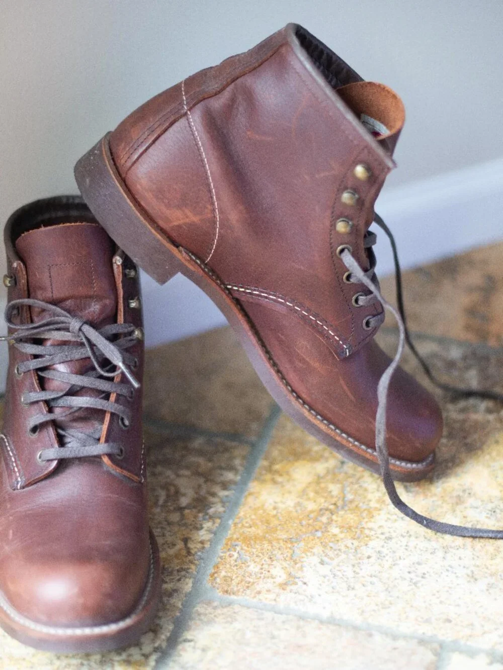 Red Wing 3340 Blacksmith Boots Briar Oil Slick Men’s 9.5 Like New